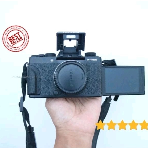 Camera Kamera Mirrorless Fujifilm XT100 Body Only Hitam Murah
