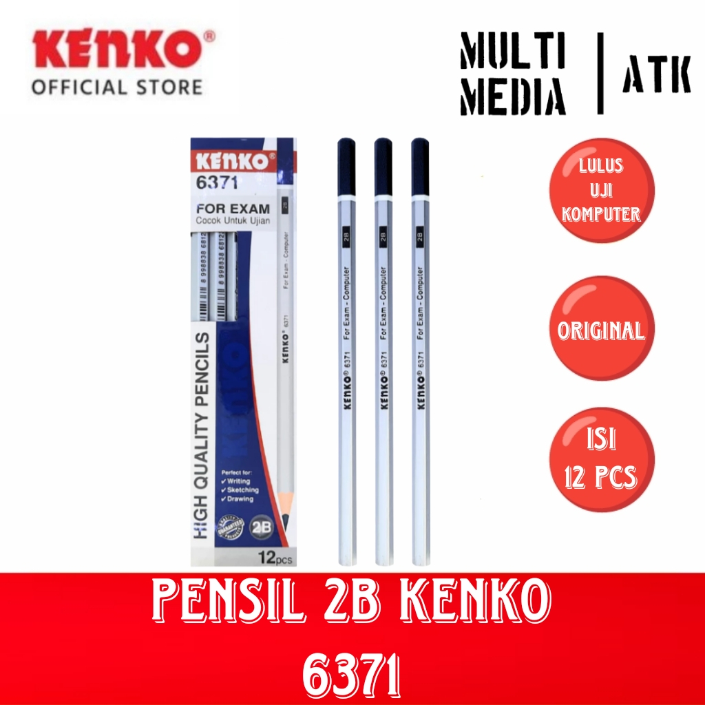 

PENSIL 2B KENKO 6371 FOR COMPUTER