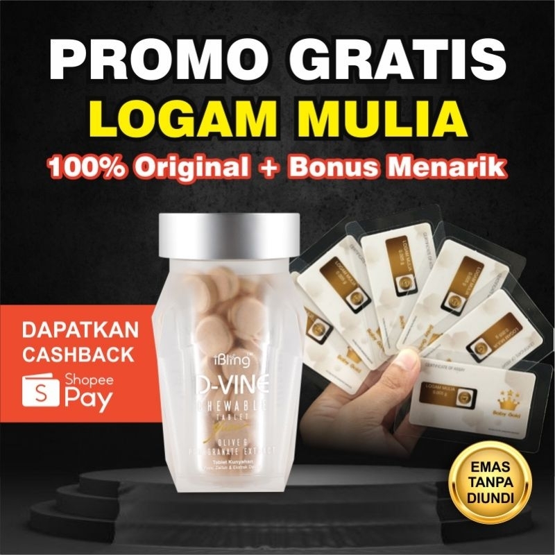 DVINE Kolagen kemasan baru untuk kulit putih dan kencang