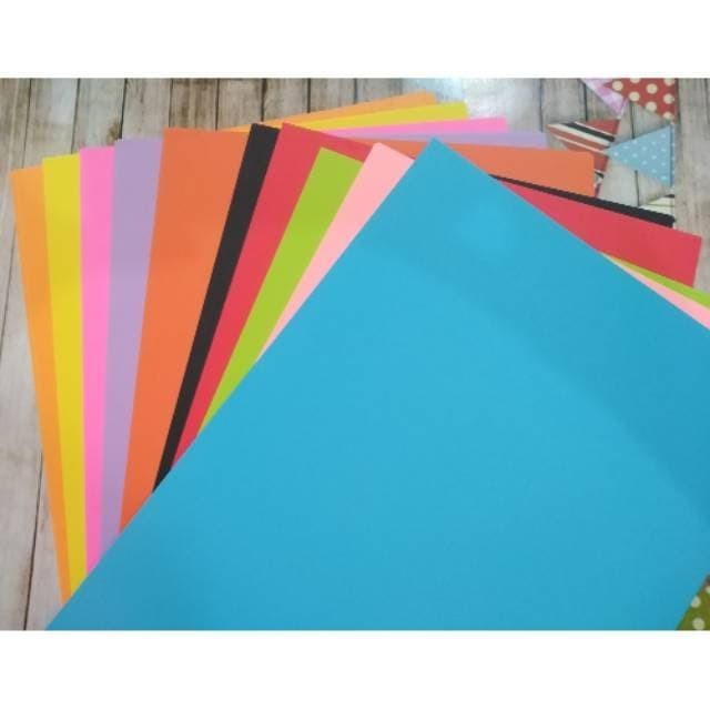 

Kertas A4 80 gr Warna SIDU isi 50