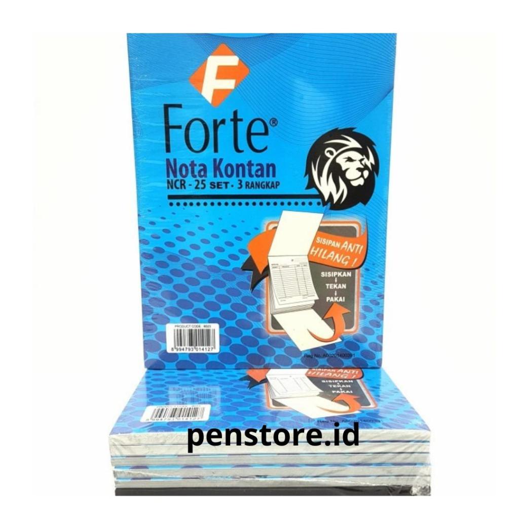 

Nota kontan FORTE B3 (3Ply) Besar - NCR (3 rangkap)