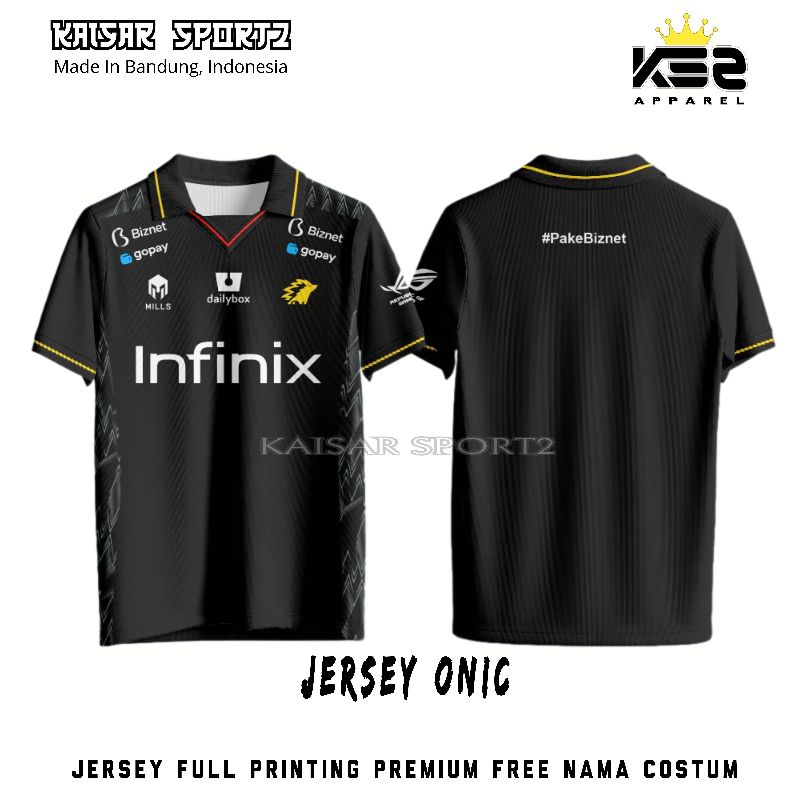 Jersey Onic Terbaru 2024 MPL Season 13 Full Printing Premium 2024