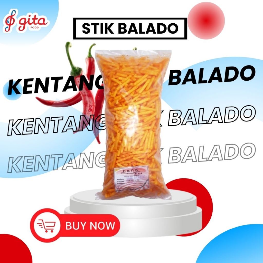 

Los Kentang Stik Balado Kemasan [1kg]