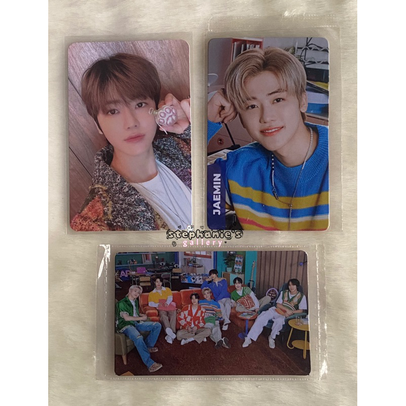 PC Jaemin Pink Christmas Tostos Photocard