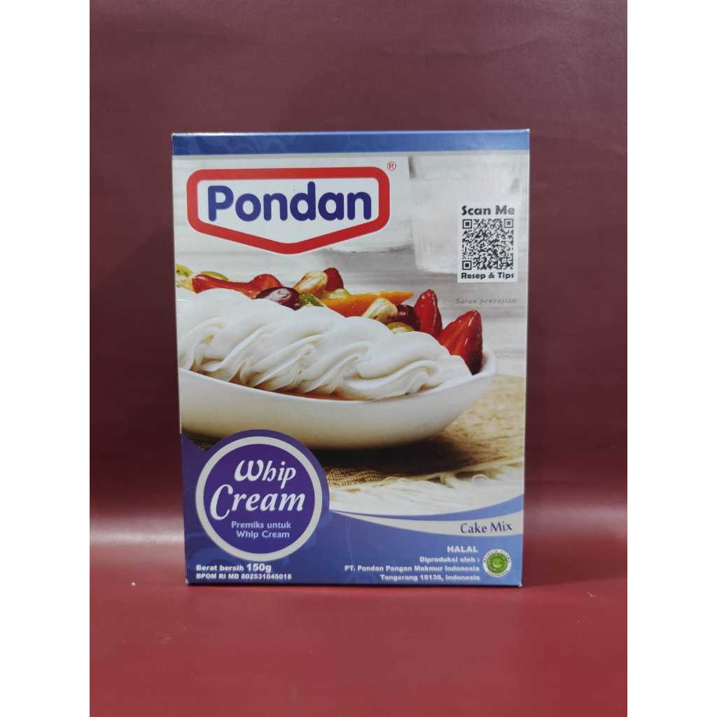 

Pondan Whip Cream 150G