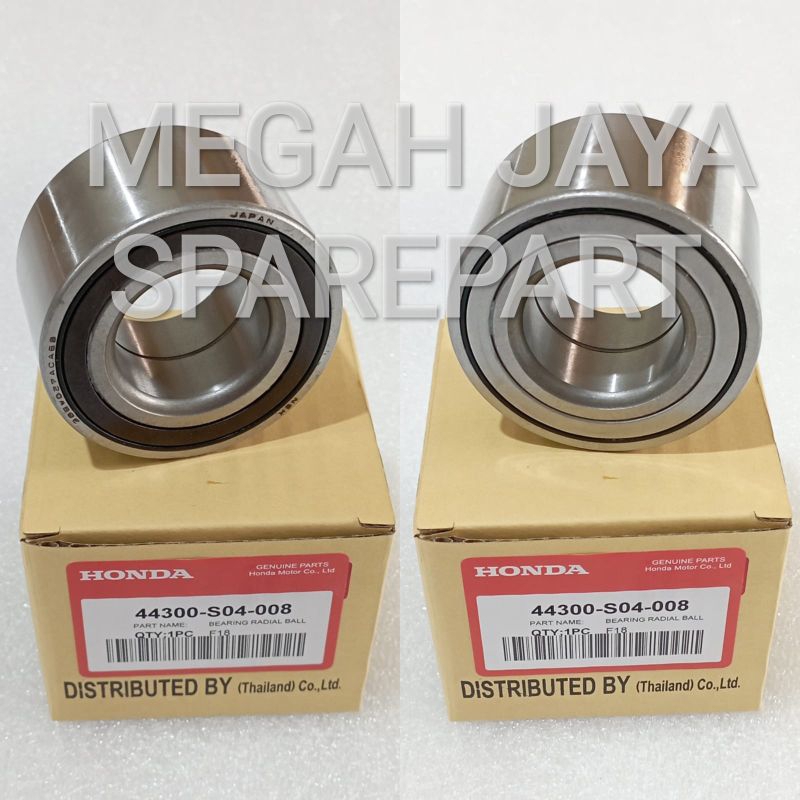 Bearing laher roda depan Jazz Rs / Brio / Mobilio abs 1pc