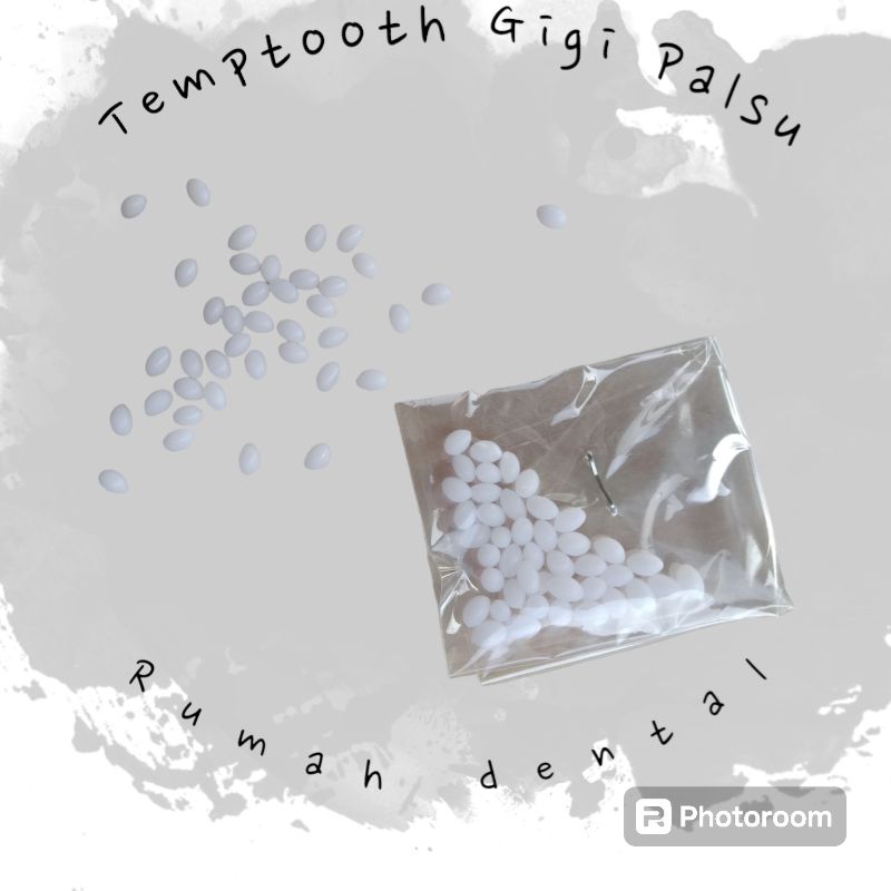 Gel Penambal Gigi Berlubang Temptooth Gigi Palsu