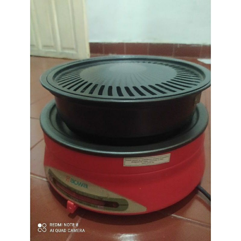 OBRAL EX DISPLAY electric multi cooker aowa alat grill alat steamboat