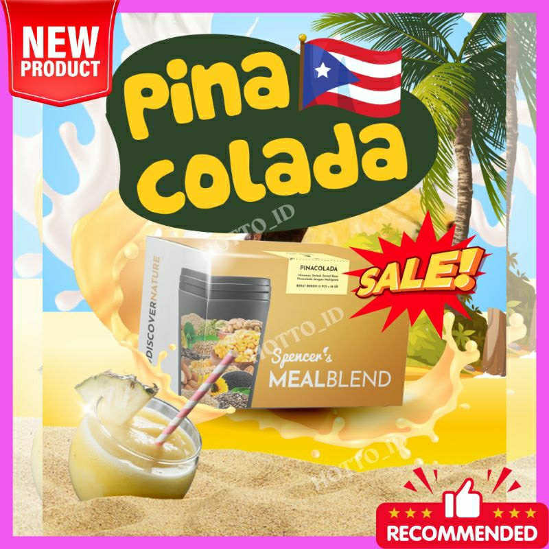 

Spencer's MEALBLEND PINA COLADA / Spencers MEAL BLEND / Meal Replacement