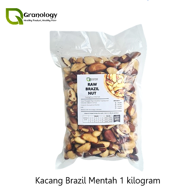 

(RAW) Kacang Brazil Mentah / Raw Brazillian Nut - 1 kilogram
