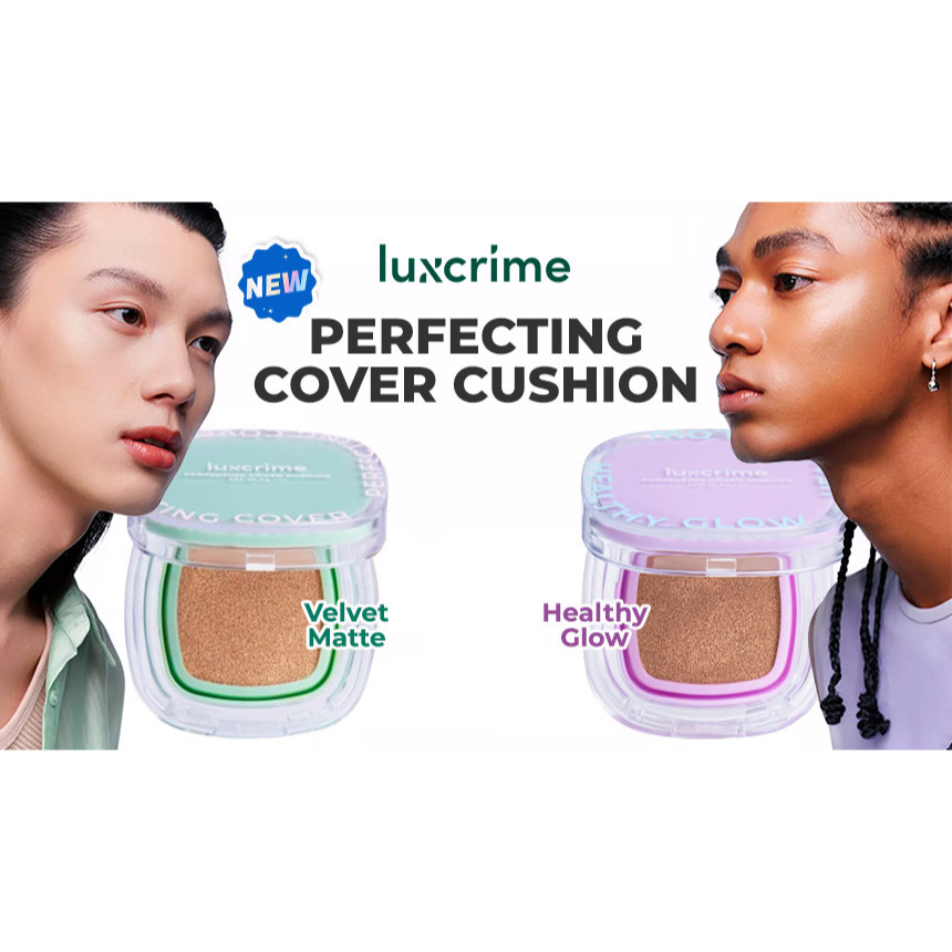 LUXCRIME CUSHION - SERIES LENGKAP // JSELECTIV X JHON KOSMETIK // Foundation Lux Crime LUXCRIME - OR