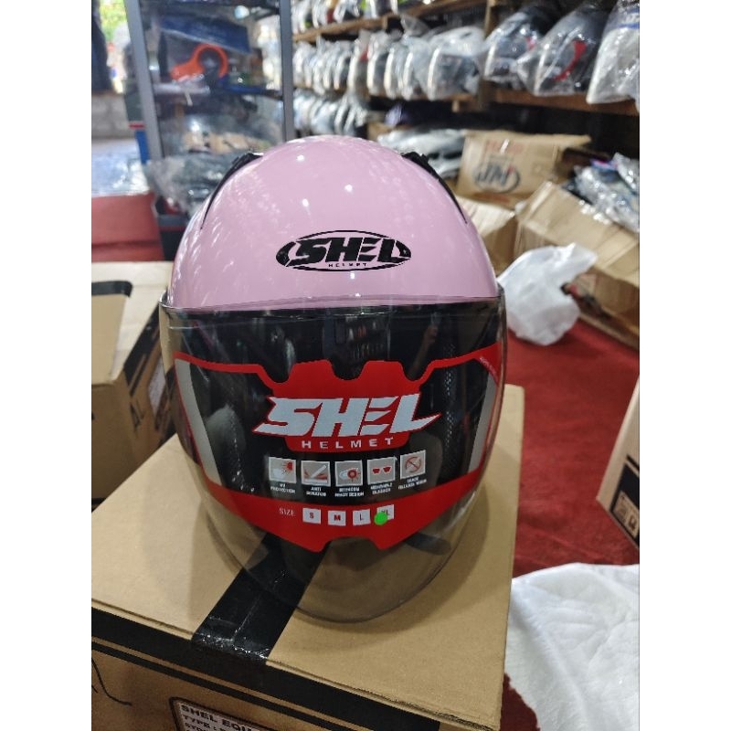 Helm SHEL Pink Glossy