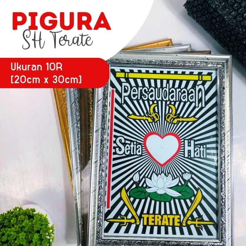 Pigura+Poster  PSHT Terate Motif Terbaru Dan Kekinian