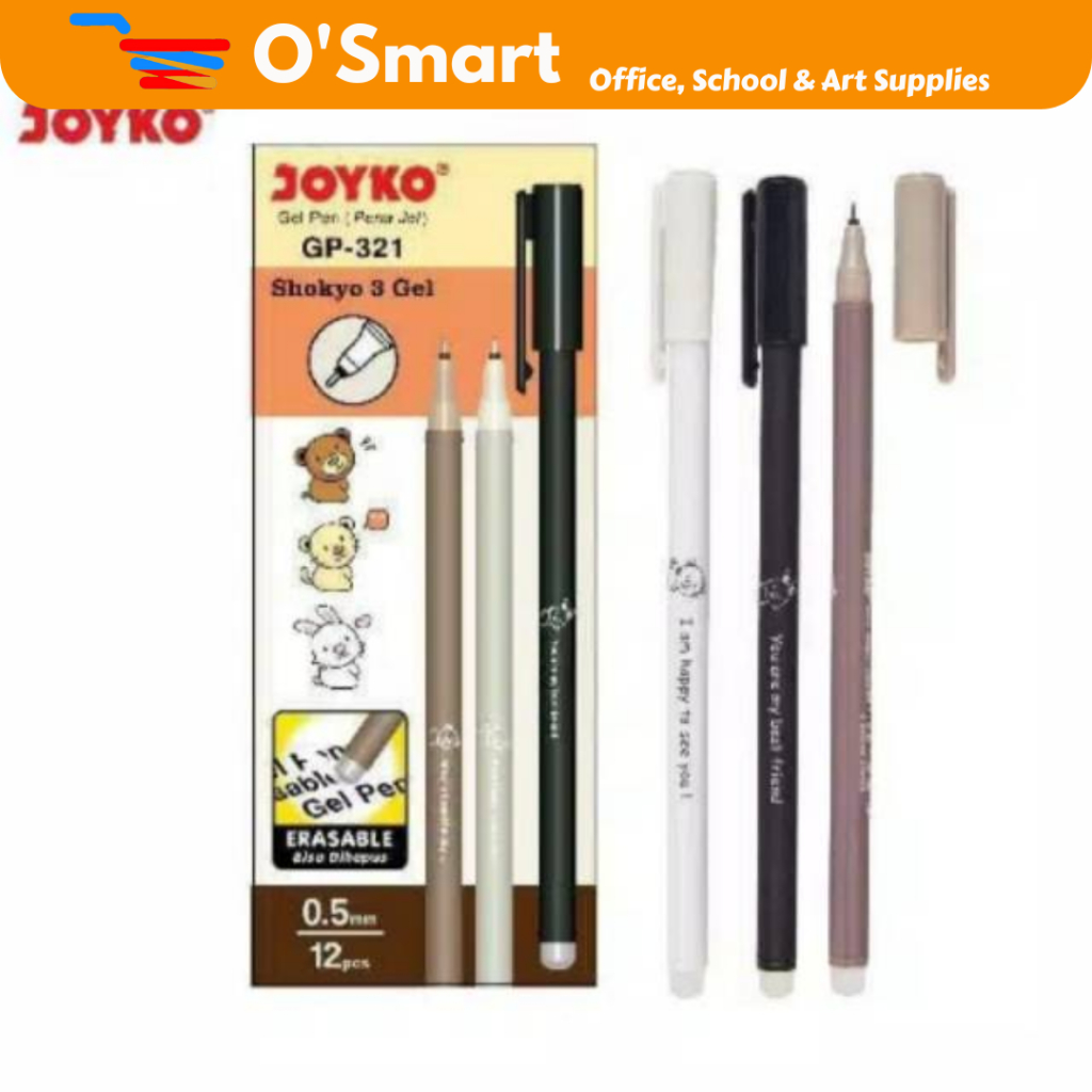 

JOYKO Pena eraseble GP-321 hitam