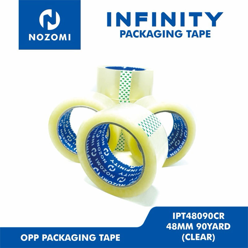 

WARESTAR Nozomi Lakban Bening 2 inch 90 yard Lakban Bening 90 yard 2 inch 48 mm - NOZOMI INFINITY IPT48090CR