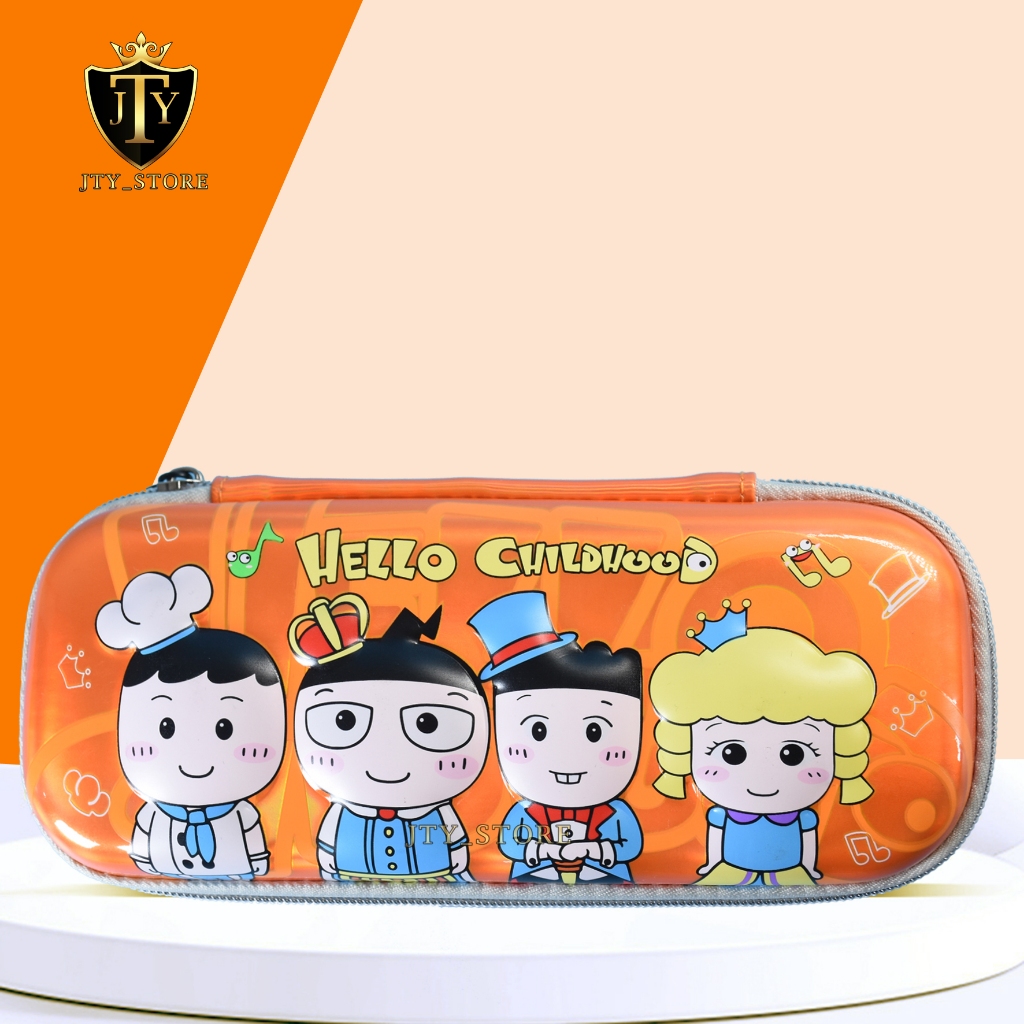 

Kotak Pensil 01 Anak Sekolah 3 D TK SD Tempat Pensil Karakter Hello Childhood - JTY4010