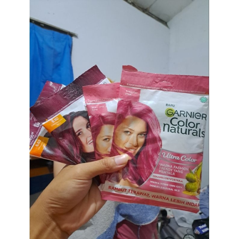 Pewarna Rambut Elegant Pink