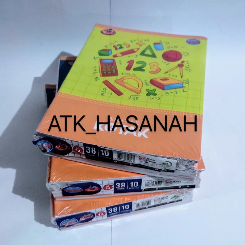 

SIDU Buku Tulis Kotak Tanggung 38 Lembar (14mm)