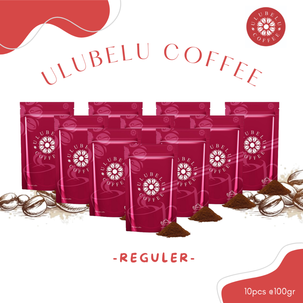 

Paket 10pcs ULUBELU COFFEE ORIGINAL - Fine Grind - Kopi Lampung Asli