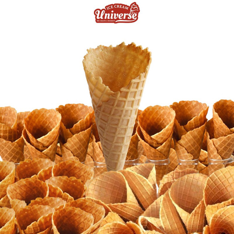 

PROMO WAFFLE CONE 1pack isi 5pcs
