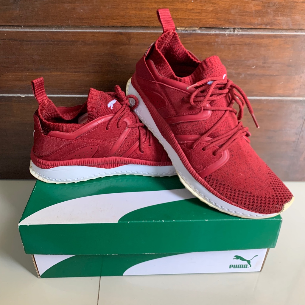 PUMA TSUGI Blaze evoKNIT - Red Dahlia
