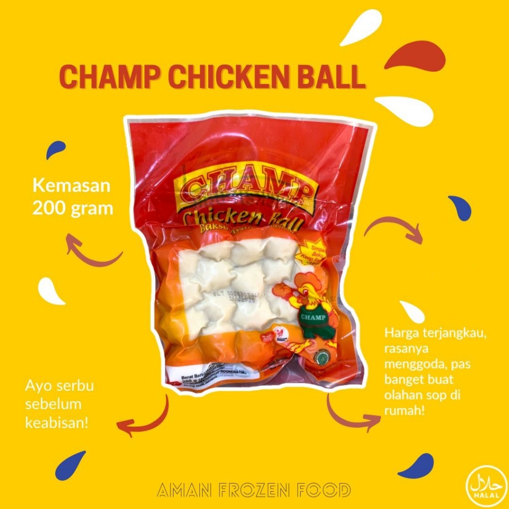 

Baso Ayam Champ 200gr