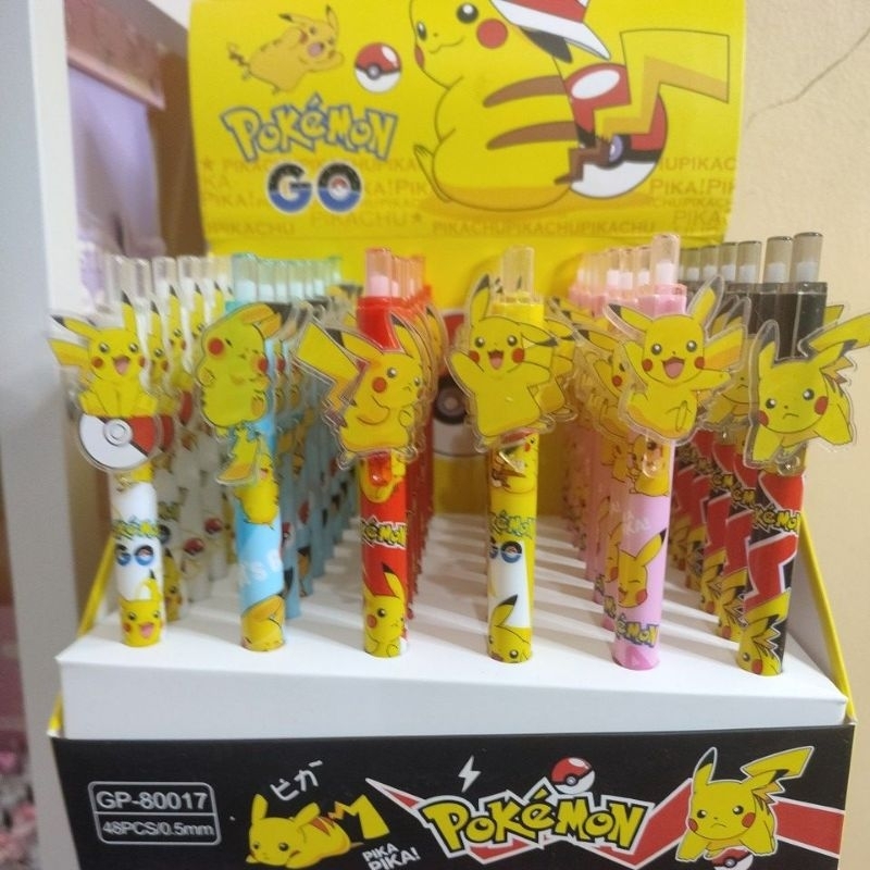 

1 BOX PEN AKRILIK POKEMON ISI 48