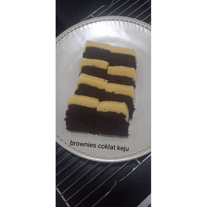 

brownis cream cheese kukus