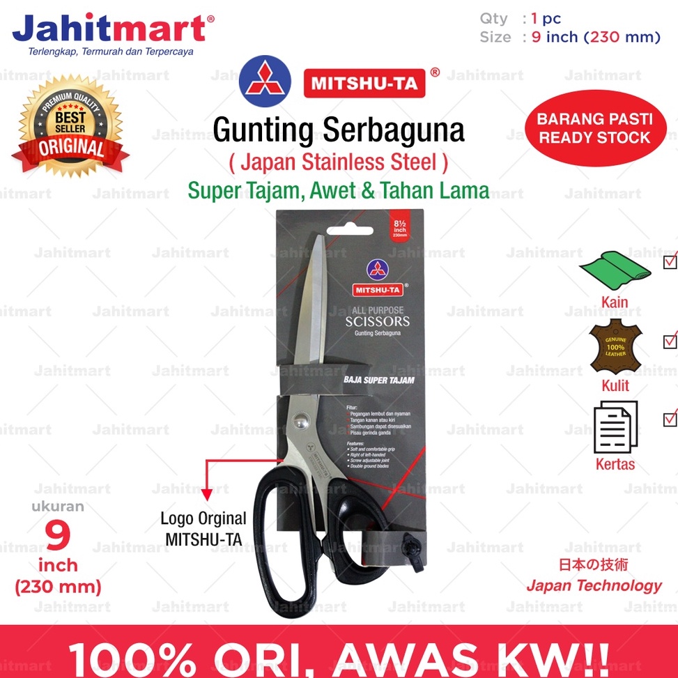 

KODE H97D Gunting Serbaguna Merk MitshuTa