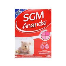 SGM ANANDA 0-6 BULAN
