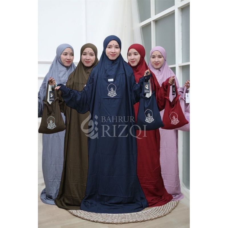 MUKENA TERUSAN HADRAMAUT TEROMPAH MANSET RAYON PREMIUM MUKENA TERUSAN POLOS MUKENA DEWASA
