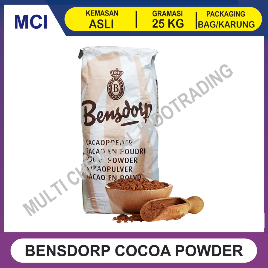 

COKLAT BUBUK BENSDORP 22/24 SP PERANCIS - 1 BAG 25 KG / COCOA POWDER FRANCE