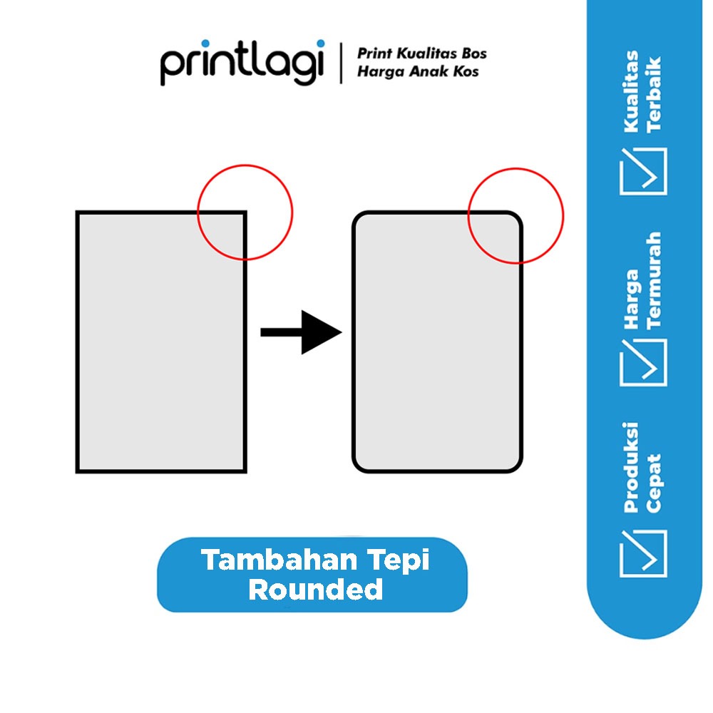 

Potong Sudut Rounded / Tambahan Sudut Rounded / Hook Melengkung
