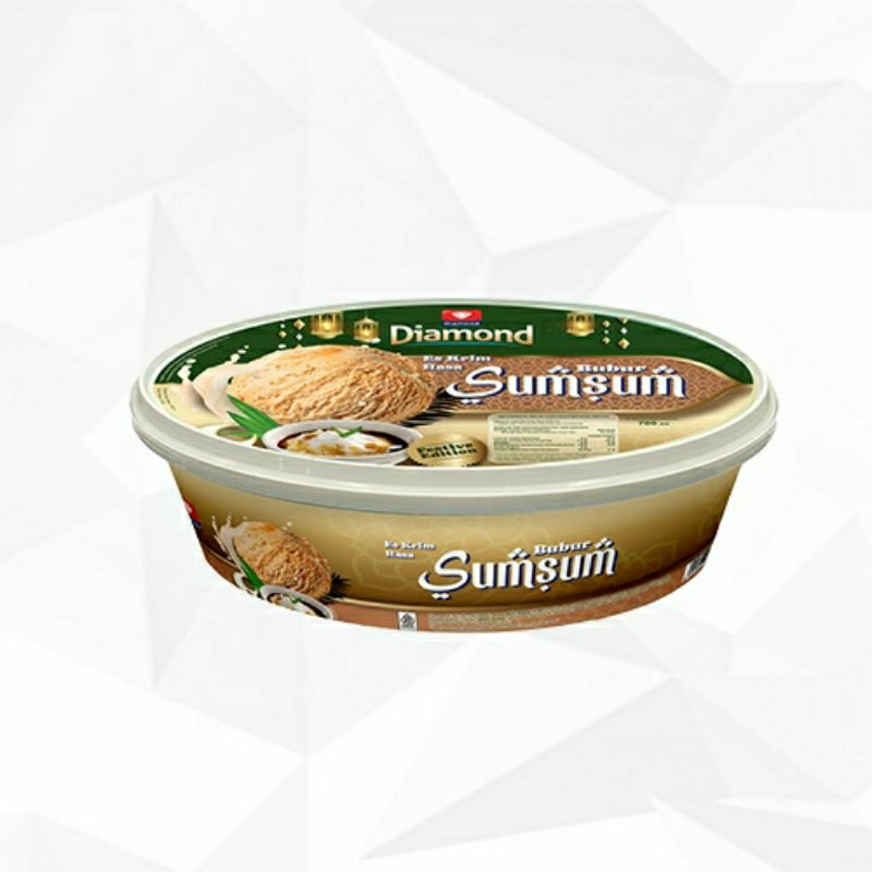 

Ice Cream DIAMOND | RASA Bubur Sumsum, Kolak dan doger 700 ML
