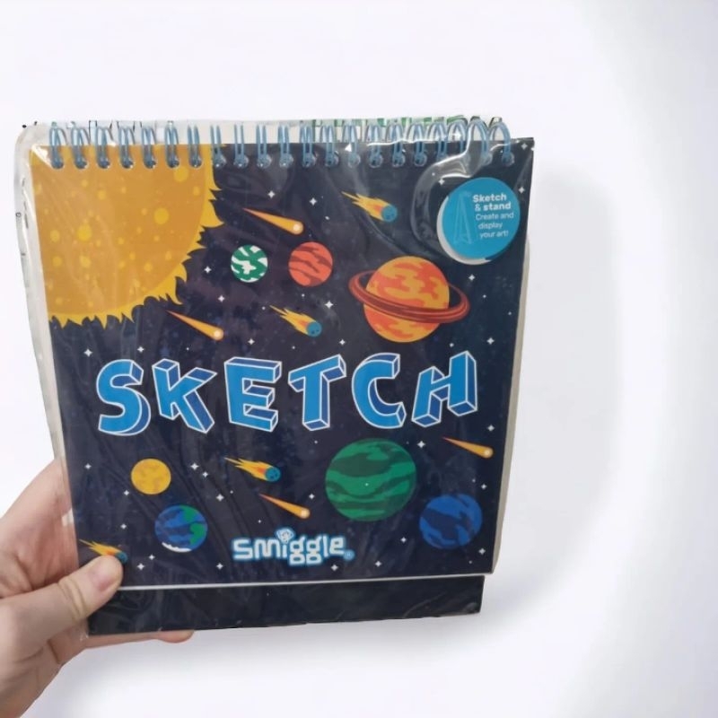 

Smiggle Sketch and Stand Planet Buku Sketsa Planet