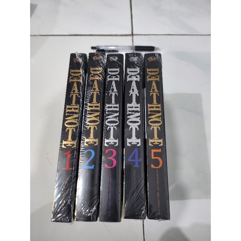 Komik Death Note New Edition set vol 1-5 segel ori