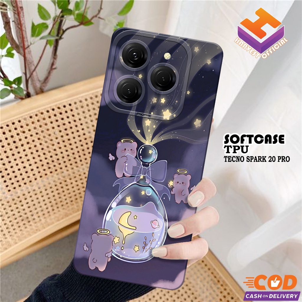 Case Hp Tecno Spark 20 Pro - Softcase Tecno Spark 20 Pro - Casing Tecno Spark 20 Pro - Kesing Tecno 