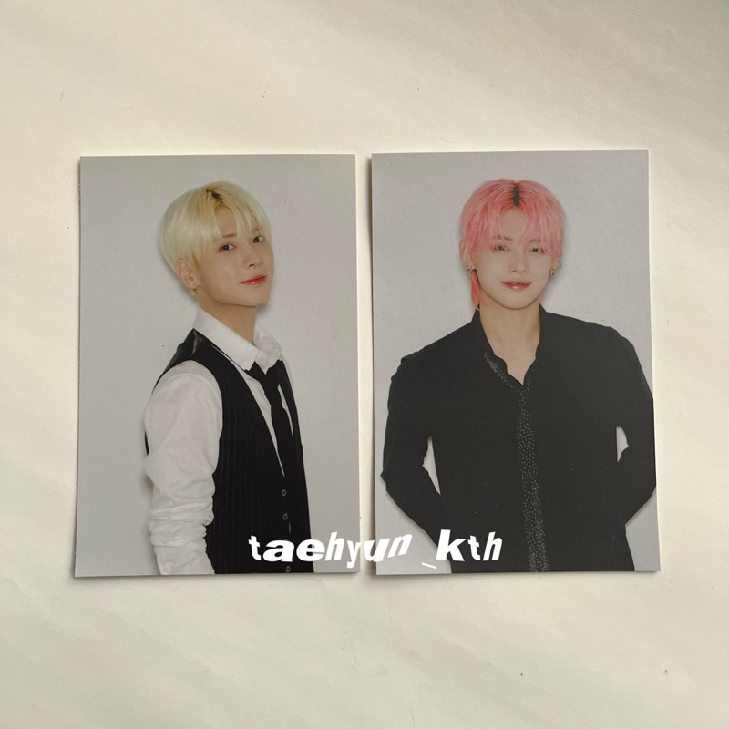 TXT YEONJUN TAEHYUN 2021 NYEL NEW YEAR’S EVE LIVE POSTCARD