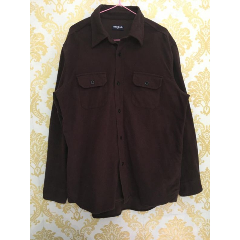 Outerwear/Overshirt Jacket Uniqlo Brown