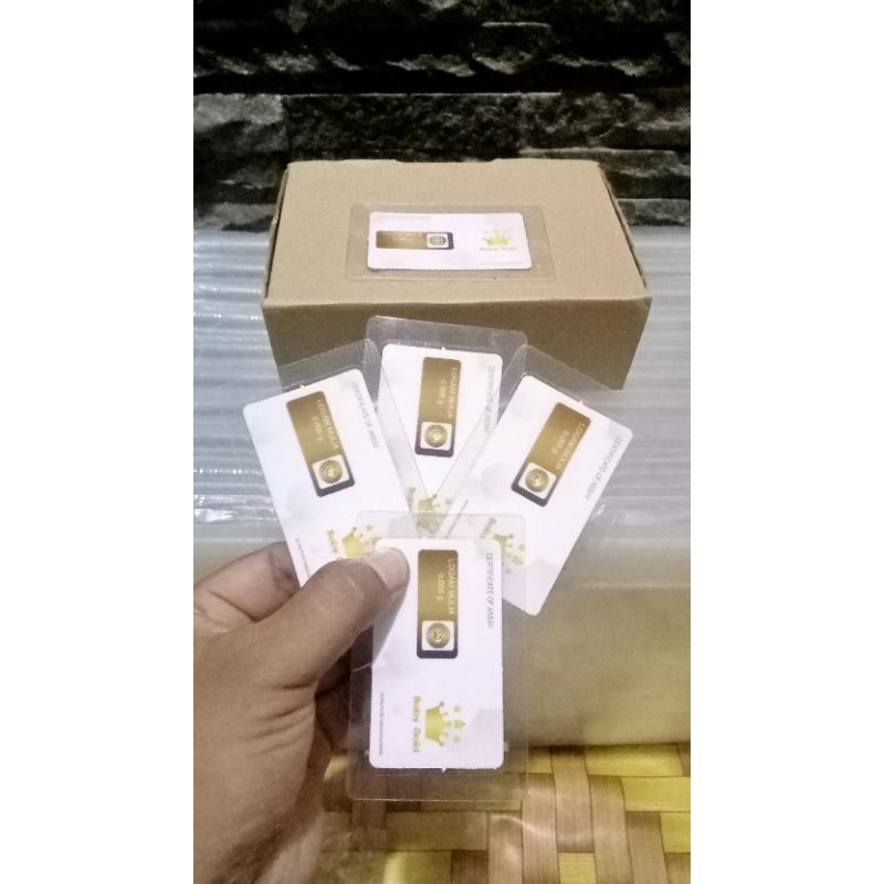 LM Baby Gold 0.005 gr emas murni