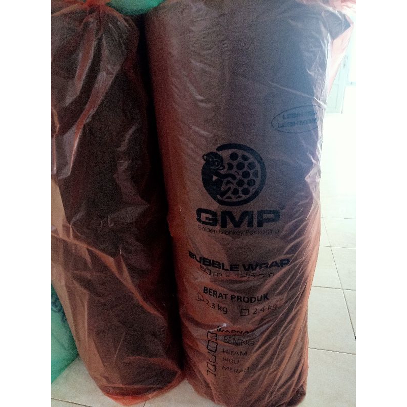 

Bubble Wrap GMP 125cm x 50meter x 2,3kg premium