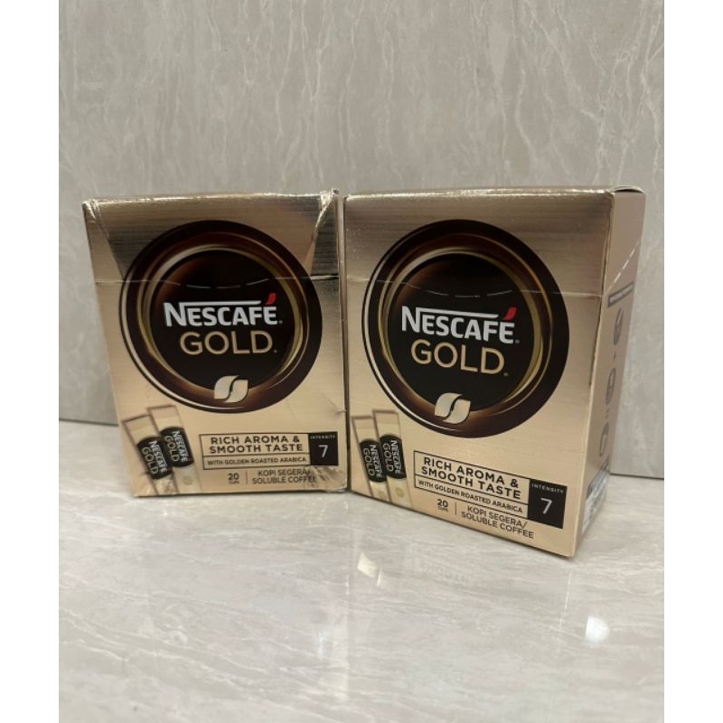 

Nescafe gold with golden roasted arabica 20 sachet