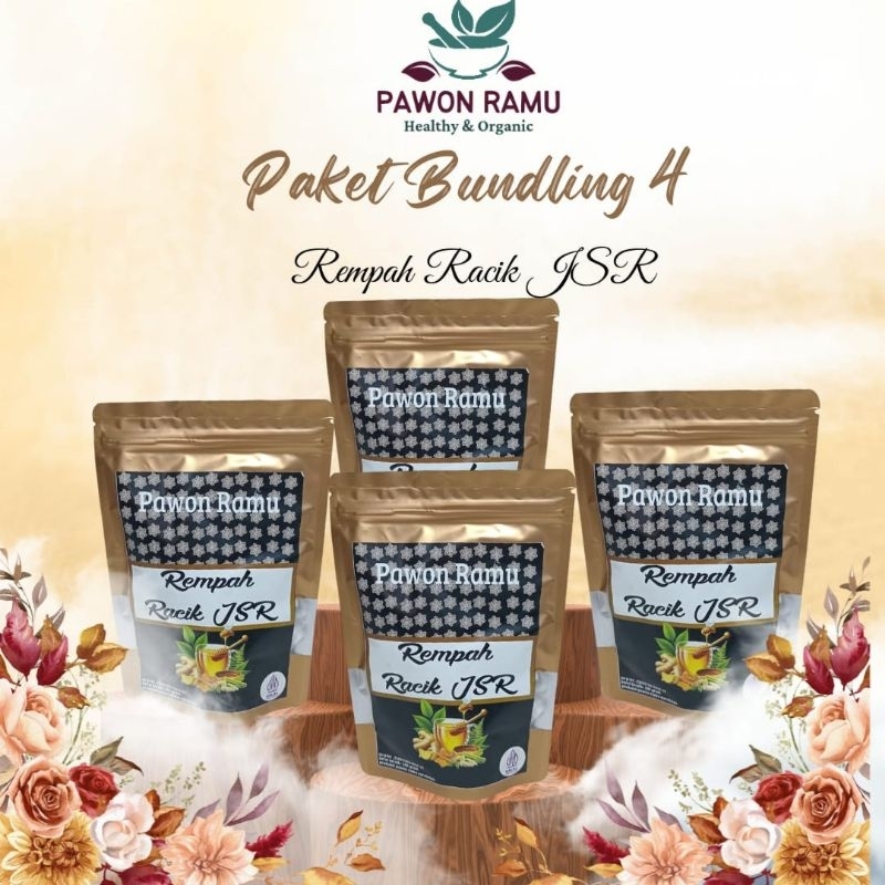 

REMPAH RACIK JSR,Bundling4,isi80katong teh,kunyit,jahe,sereh,lengkuas, asam lambung, asam urat,kolestrol dll