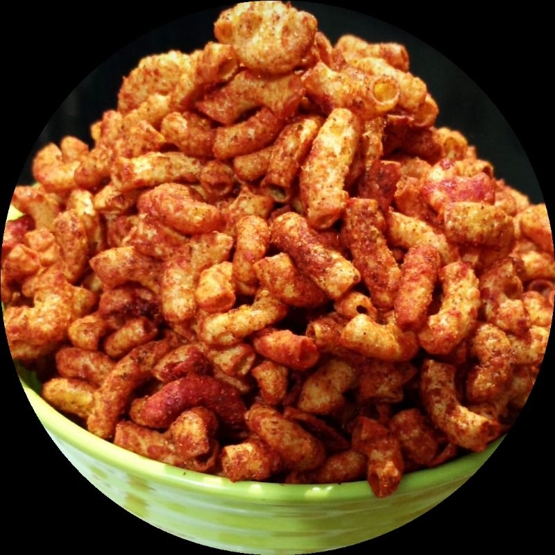 

MAKARONI PEDAS / MAKARONI PEDAS NENDANG / MAKARONI ukuran 100gram
