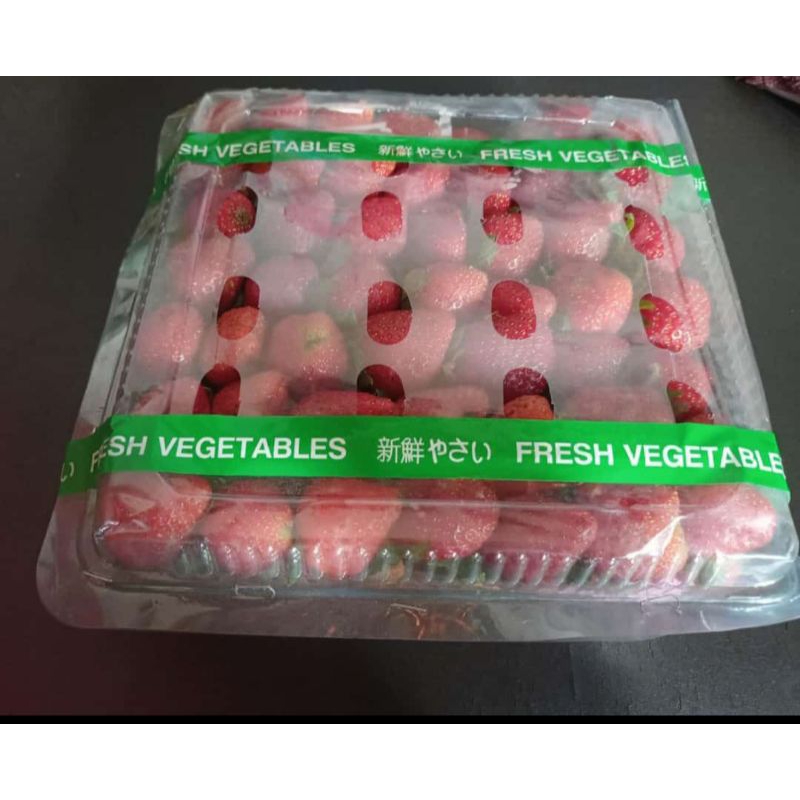 

strawberry fresh kemasan 1 kg Bandarlampung