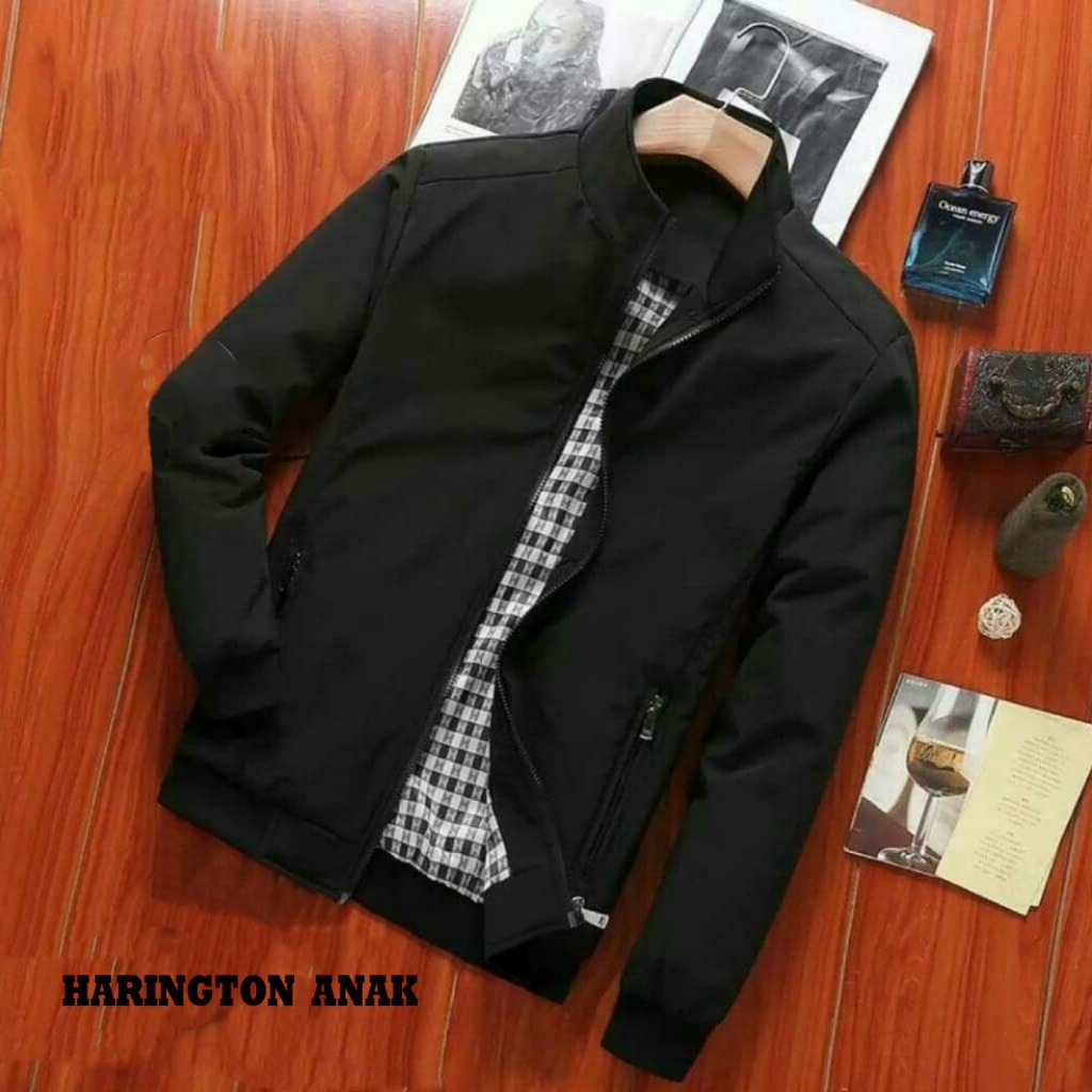Jaket Anak Laki Laki Harrington