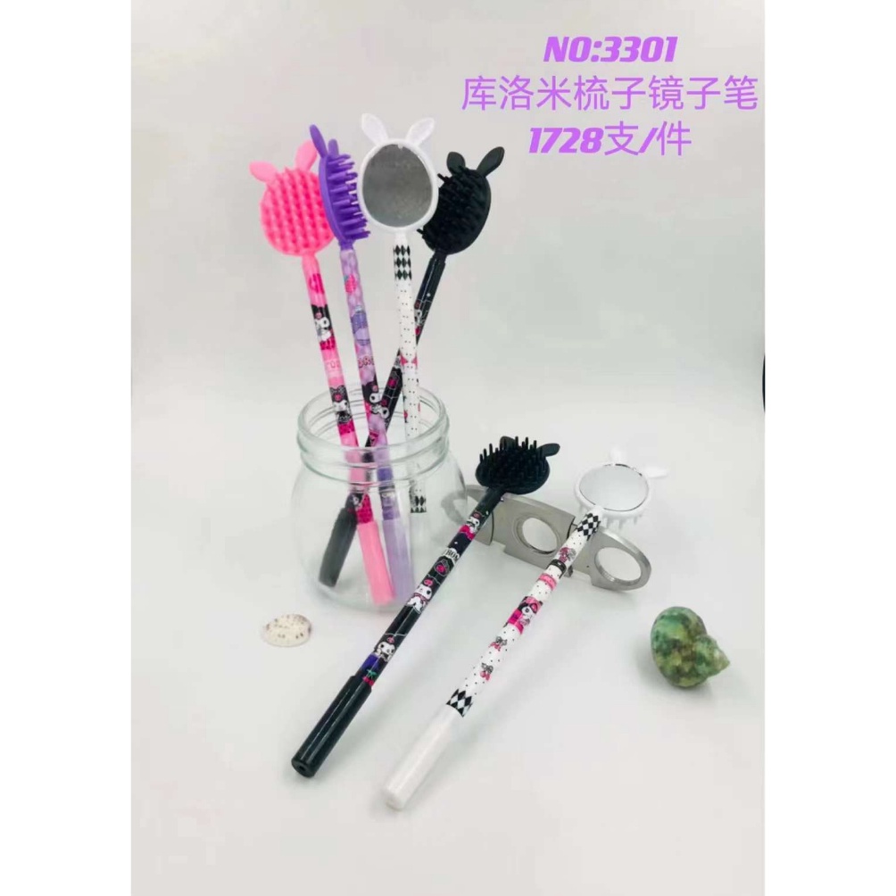 

KODE Q82F 12pc PENA BALLPEN PEN GEL motif gantung SISIR SANRIO