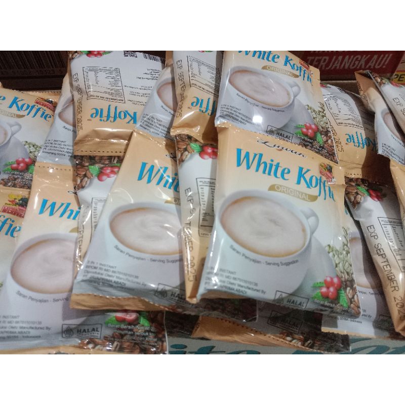 

Luwak White Koffie Original 1 renteng (10 bungkus)