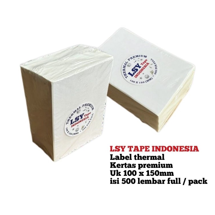 

Diskon Istimewa kertas thermal label lipat barcode LSY TAPE 1 X 15mm A6 isi 5 lembar full premium lipat