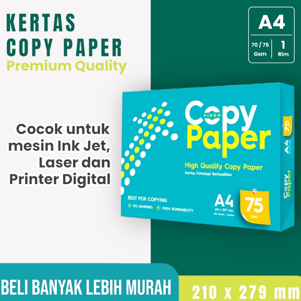 

Pusat Produsen Kertas hvs A4 copy paper copier spedy